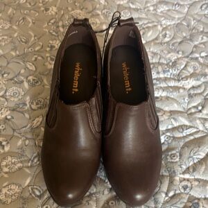 White Mountain Brown Ankle Booties